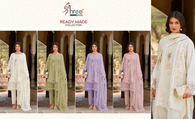 1270 A To D By Shree Viscose Cotton Pakistani Readymade Suits Wholesale Market In Surat